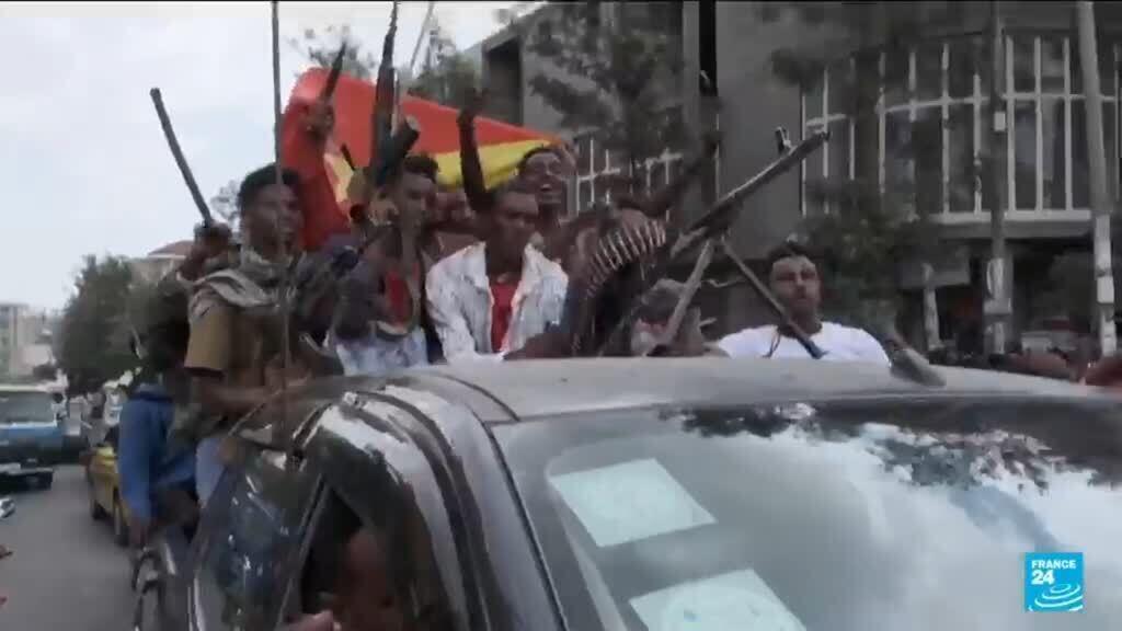Video thumbnail for Ethiopia's Tigray rebels in 'full-blown' war with govt