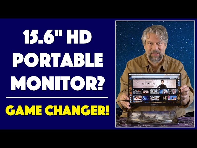 Video thumbnail for Dragon Touch S1 15.6-inch HD Portable Display Monitor -- REVIEW