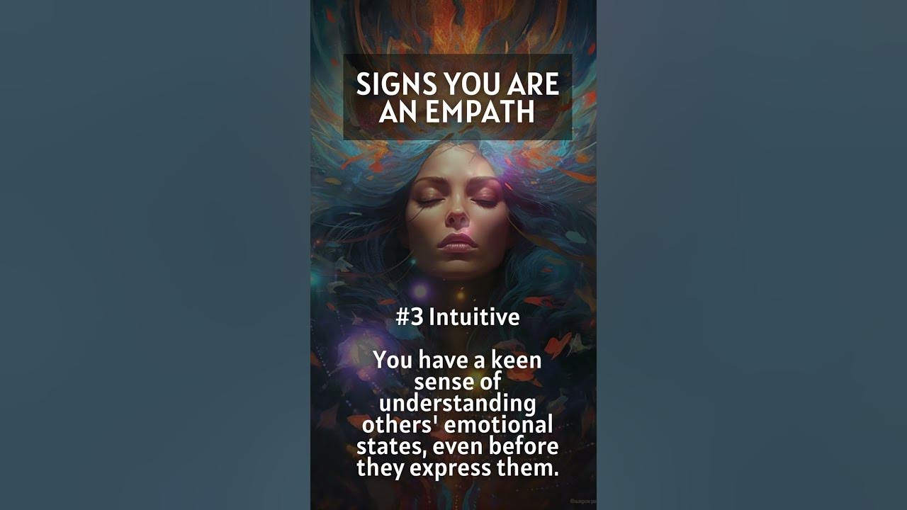 Video thumbnail for SIGNS YOU ARE AN EMPATH #shorts