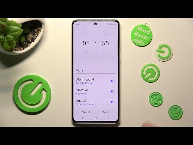 Video thumbnail for How to Add and Customize Alarms in Samsung Galaxy A73 - Set Up Alarm Clock