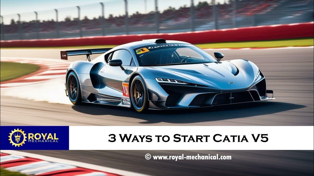 Video thumbnail for CATIA V5 Certification Course | Part-001 | 3 Ways to Start Catia V5
