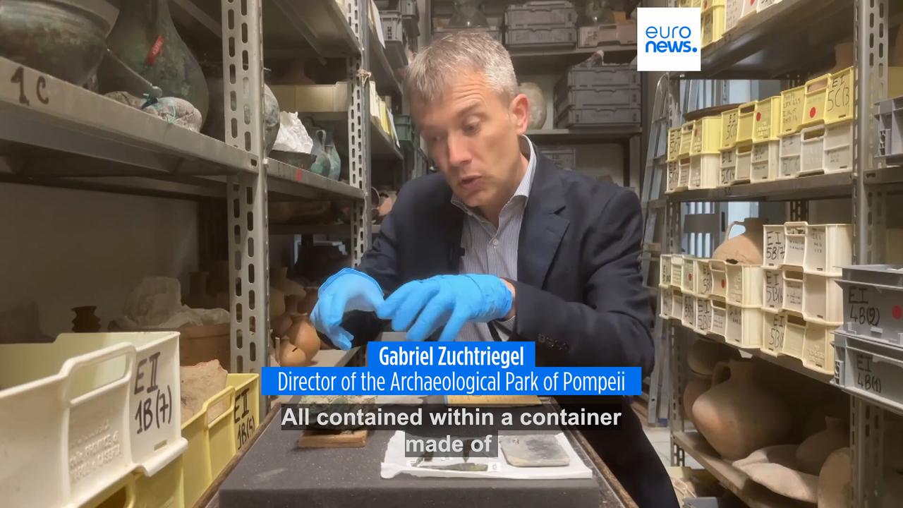 Video thumbnail for Extraordinary discovery in Pompeii: A doctor identified thanks to his instruments