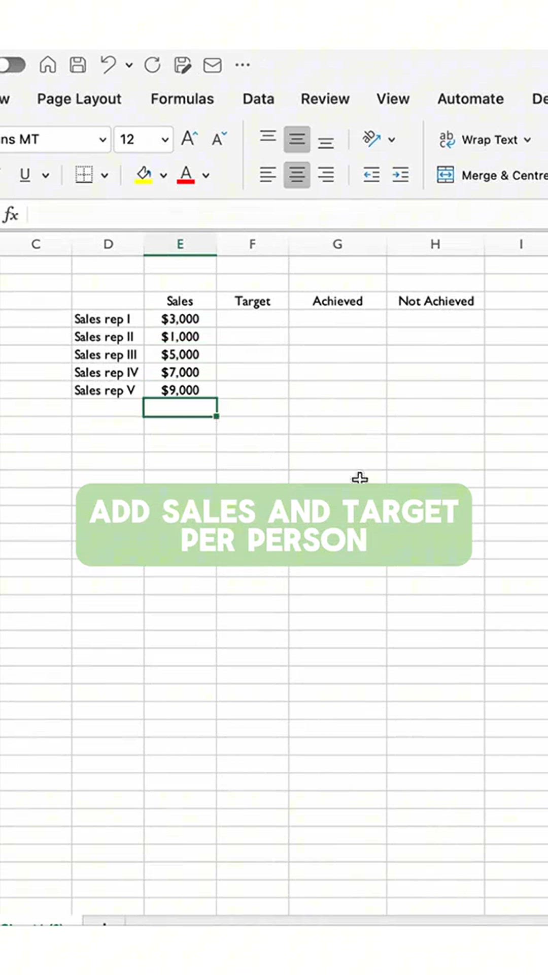 'Video thumbnail for How to Create an interactive target chart in #Excel in less than a minute'