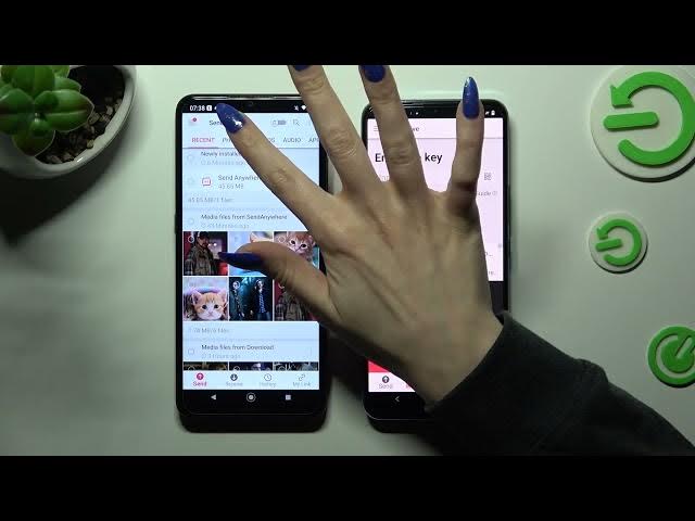 Video thumbnail for How to Transfer files from an Android Device to Vivo V21e - Send Anywhere App