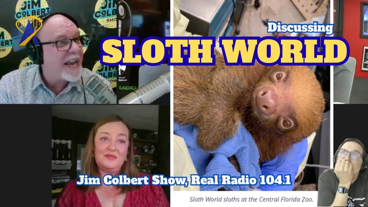 Video thumbnail for The Sloth World Scandal: Dani Meyering Breaks Down the Saga on The Jim Colbert Show - Orlando, FL