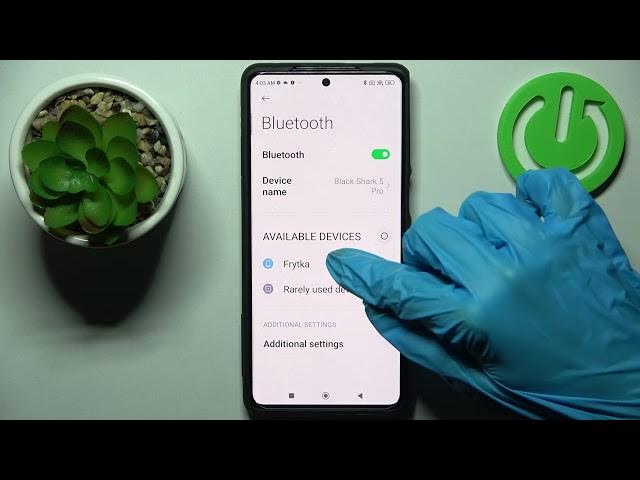 Video thumbnail for How to Connect an External Device to XIAOMI Black Shark 5 Pro through Bluetooth