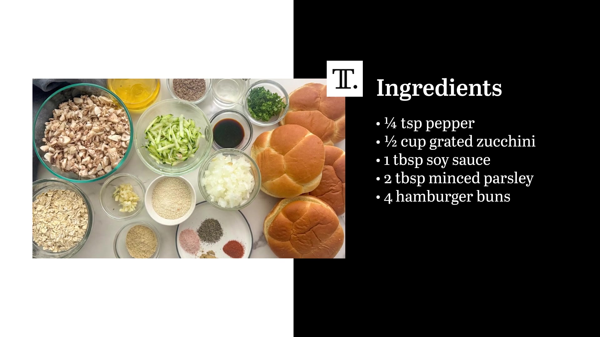'Video thumbnail for Deliciously Vegan Baked Mushroom And Oat Burgers Recipe'