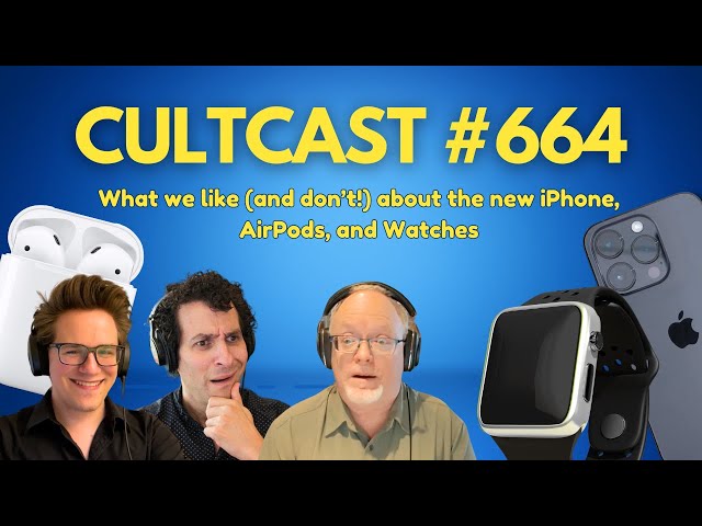 Video thumbnail for What we like (and don’t!) about the new iPhone 16, AirPods, and Apple Watches (CultCast #664)