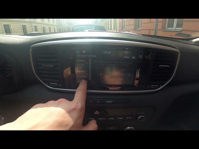 Video thumbnail for How to Turn Speed Dependent Volume On or Off in Kia Sportage IV ( 2016 – now )