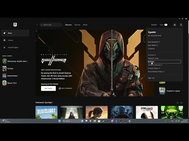 Video thumbnail for How To Enable & Disable Downloads When Playing Games In Epic Games Launcher 2023 / 2024