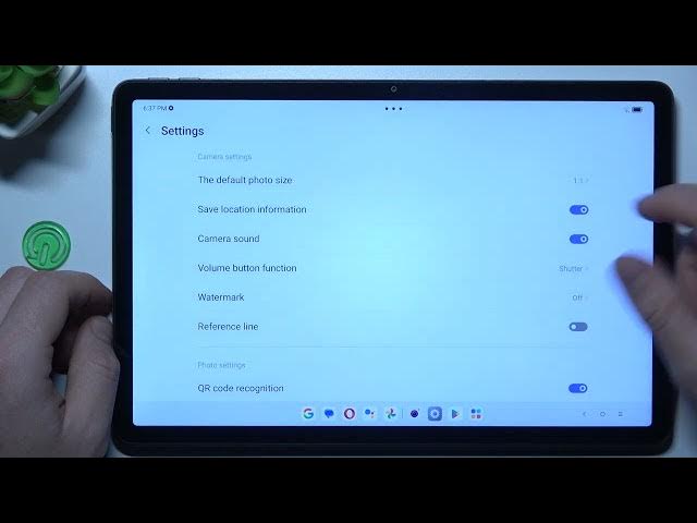 Video thumbnail for How to Switch On & Switch Off the Camera Location Tags on LENOVO Tab M11