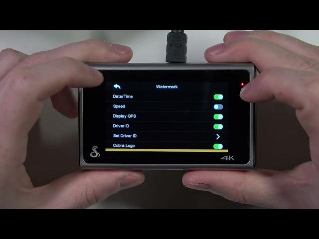 Video thumbnail for Master Your COBRA SC400 Dash Cam: No More Guesswork - How To Set Driver ID on Cobra Cam