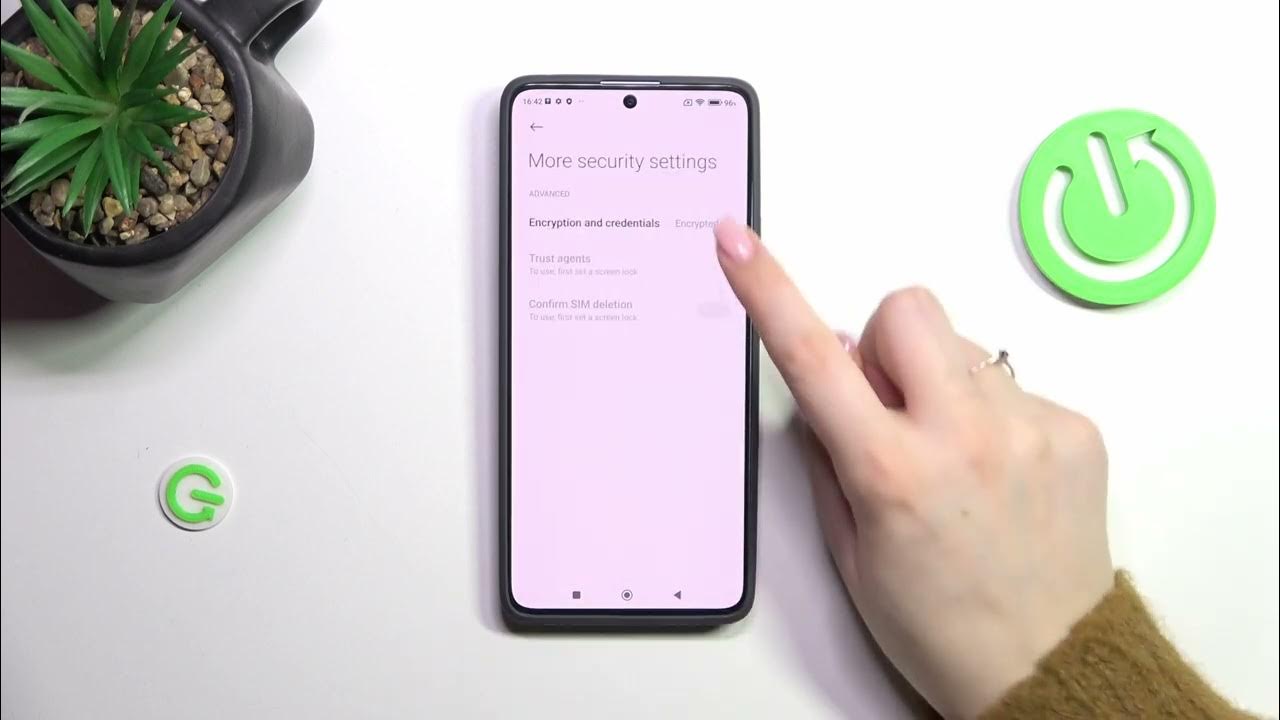 Video thumbnail for Enhanced Security: Clearing Credentials on XIAOMI Redmi Note 13 Pro!