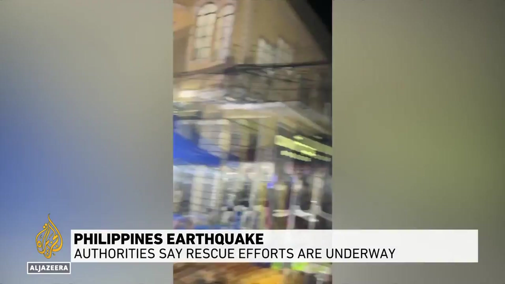 'Video thumbnail for Dozens dead after 6.9 magnitude earthquake strikes central Philippines'