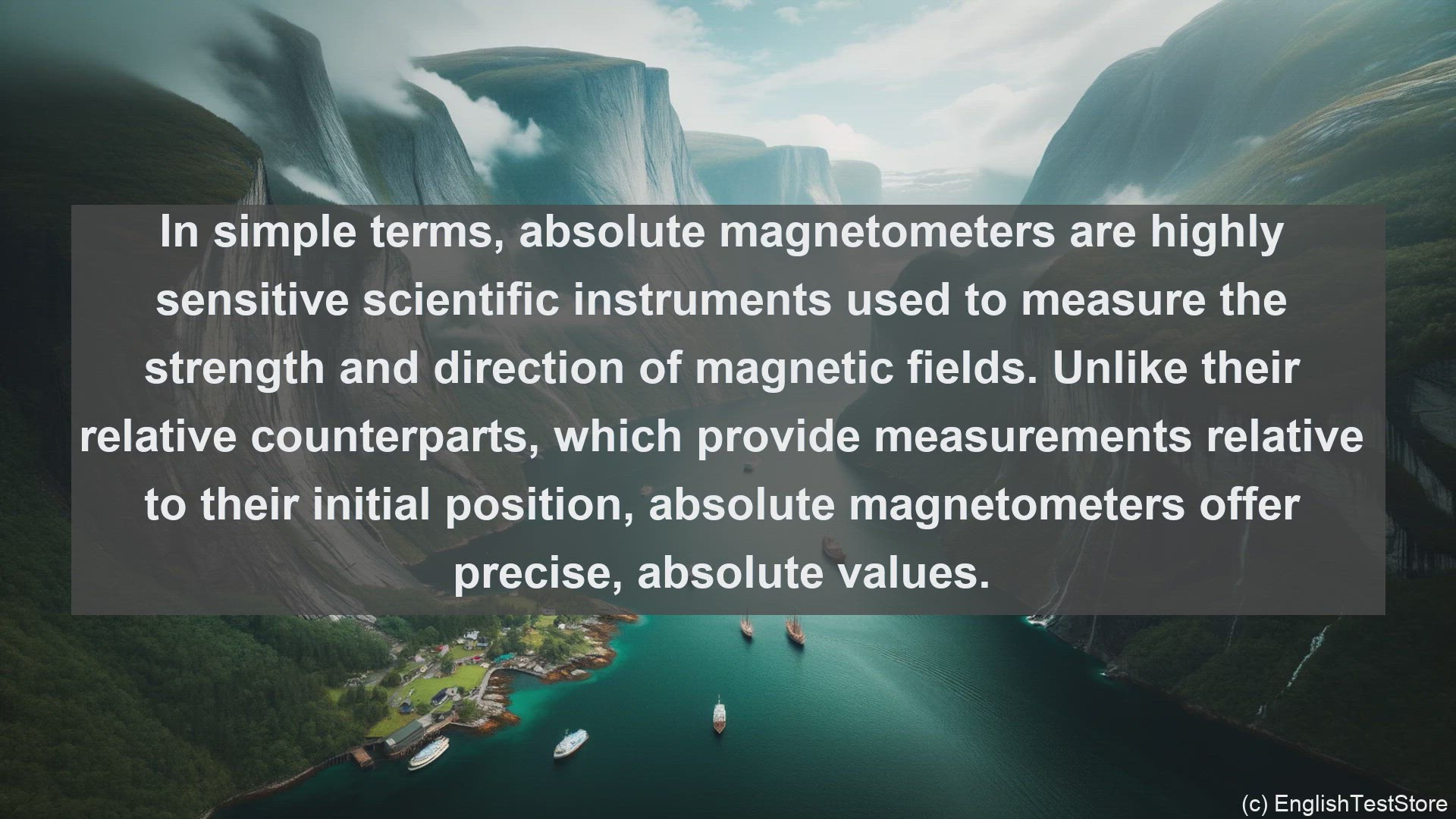 'Video thumbnail for Absolute magnetometers in science  definition and examples'