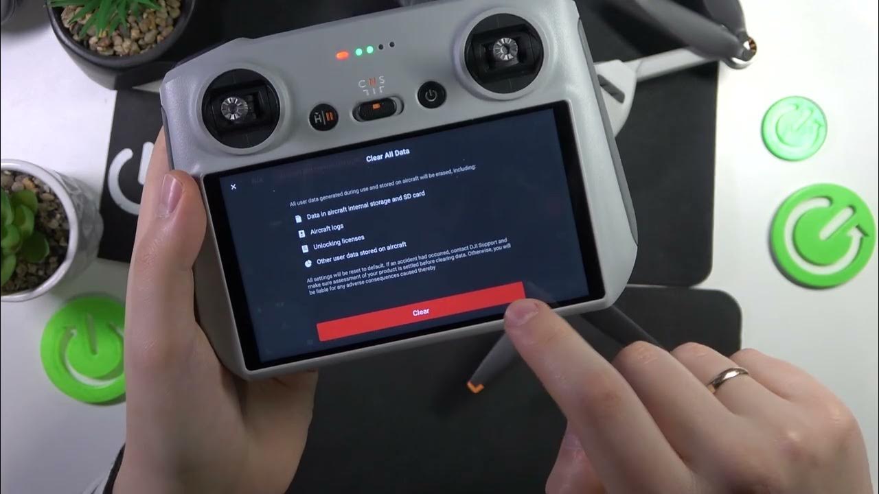 Video thumbnail for How to Factory Reset the DJI Mini 3 Pro Drone - Clear All Data