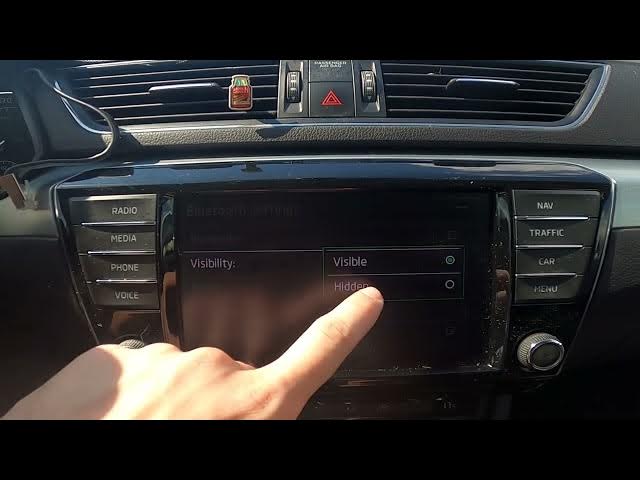 Video thumbnail for How to Make Car's Bluetooth Visible or Invisible for Skoda Superb III ( 2015 – Now )