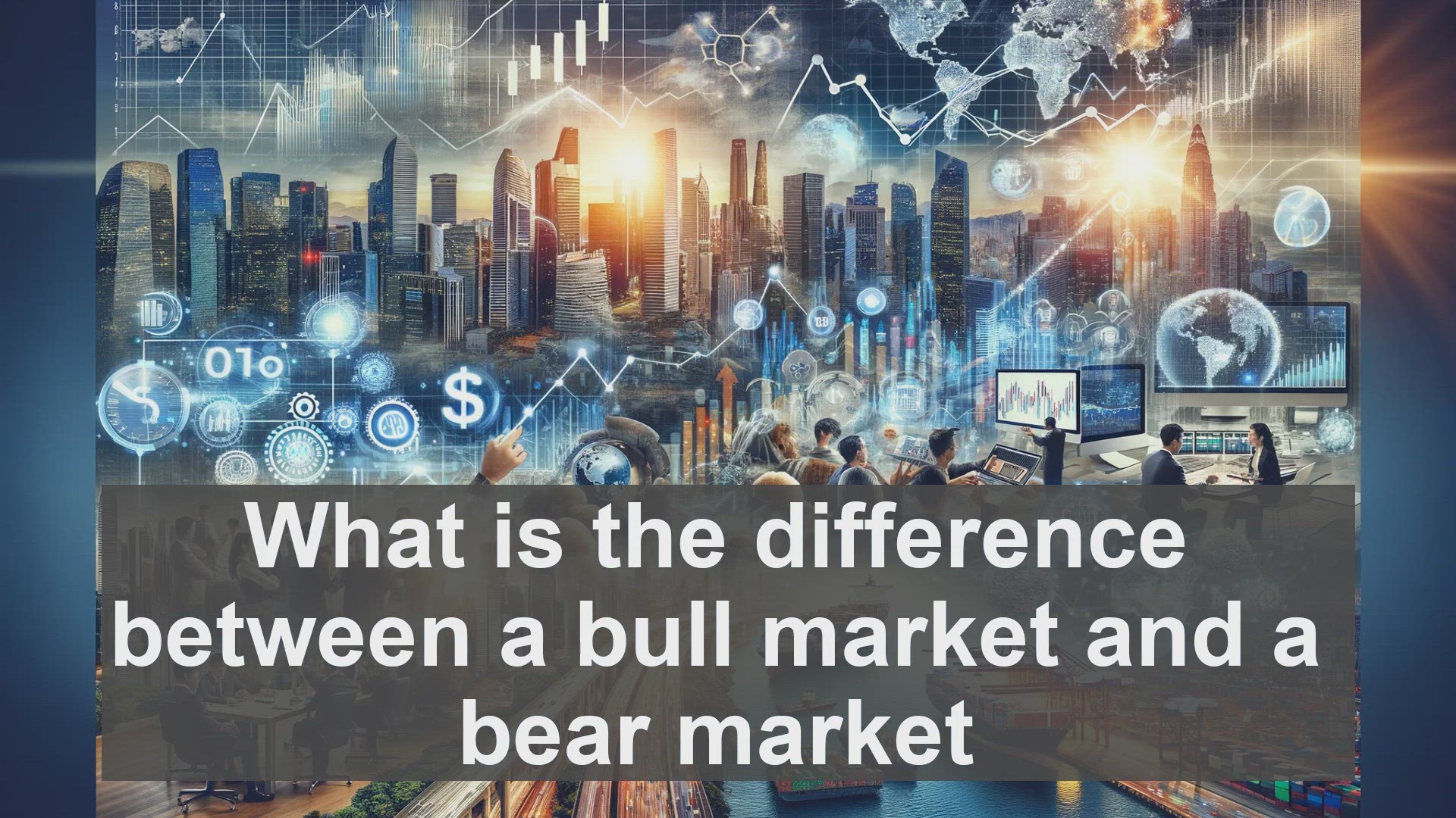'Video thumbnail for What is the difference between a bull market and a bear market?'