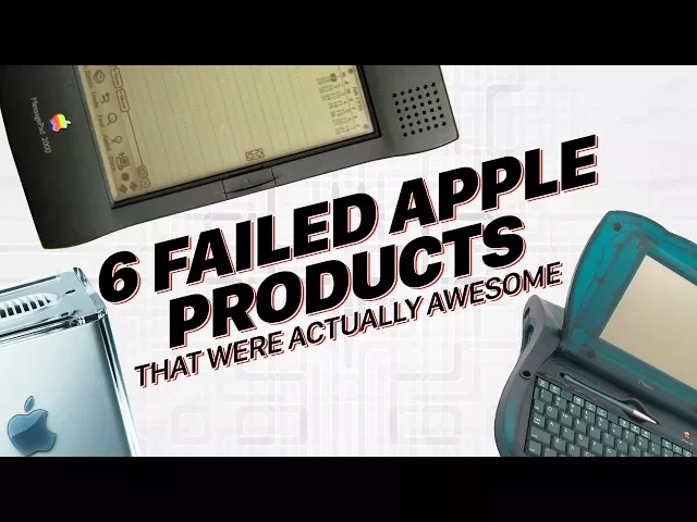 Video thumbnail for 6 Failed Apple Products That Were Actually Awesome