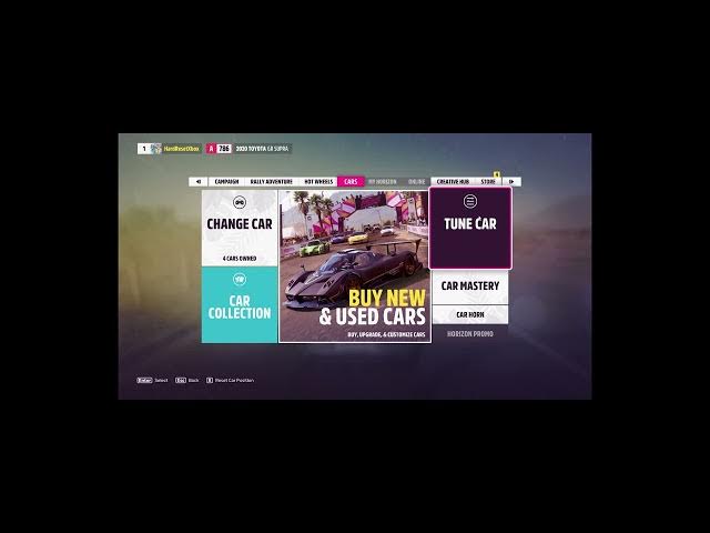 Video thumbnail for How To Tune Cars In Forza Horizon V