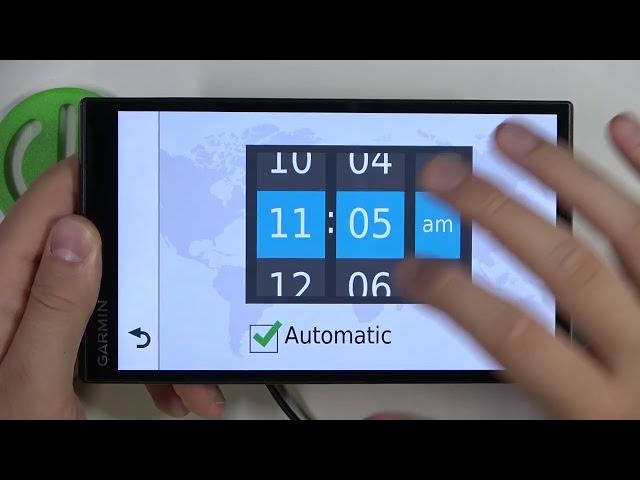 Video thumbnail for How to Set Time and Date on GARMIN DriveSmart 55 Car Navigation - Adjust  Right Time on Garmin Navi
