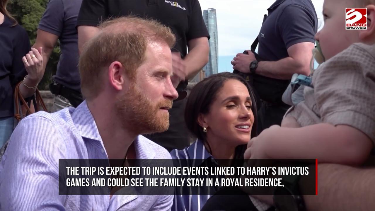 Video thumbnail for Meghan, Duchess of Sussex posts a Father's Day tribute to husband Prince Harry