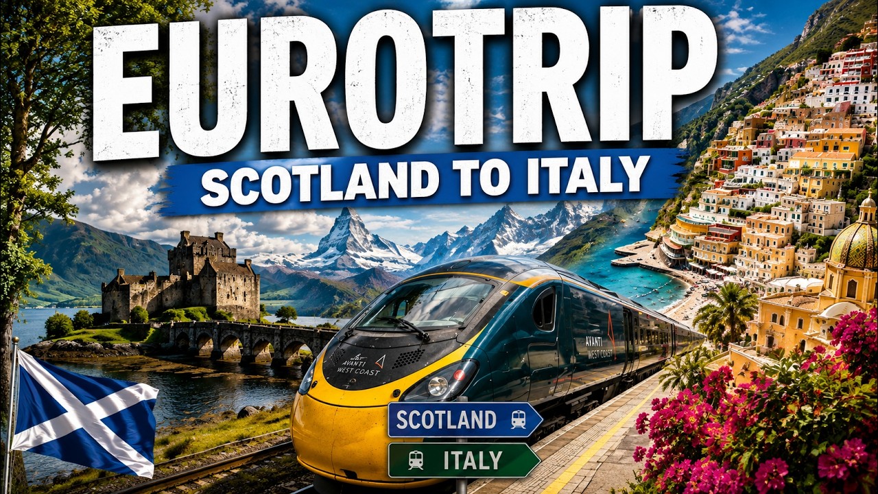 Video thumbnail for Scotland to Italy Without Flying | Epic European Train Journey