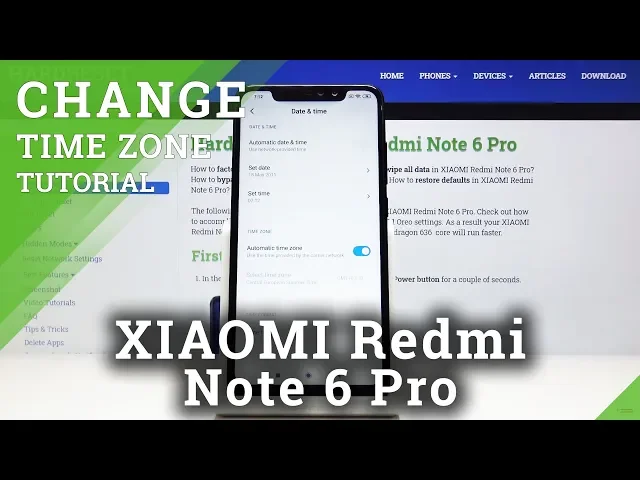 Video thumbnail for How to Set Up Time Zone in Xiaomi Redmi Note 6 Pro – Change Date