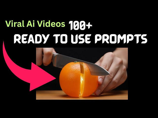 Video thumbnail for 100+ Ready to Use Prompts  |  Fruit Cutting AI with Sound Effects | For Veo 3 Canva AI & ChatGPT.