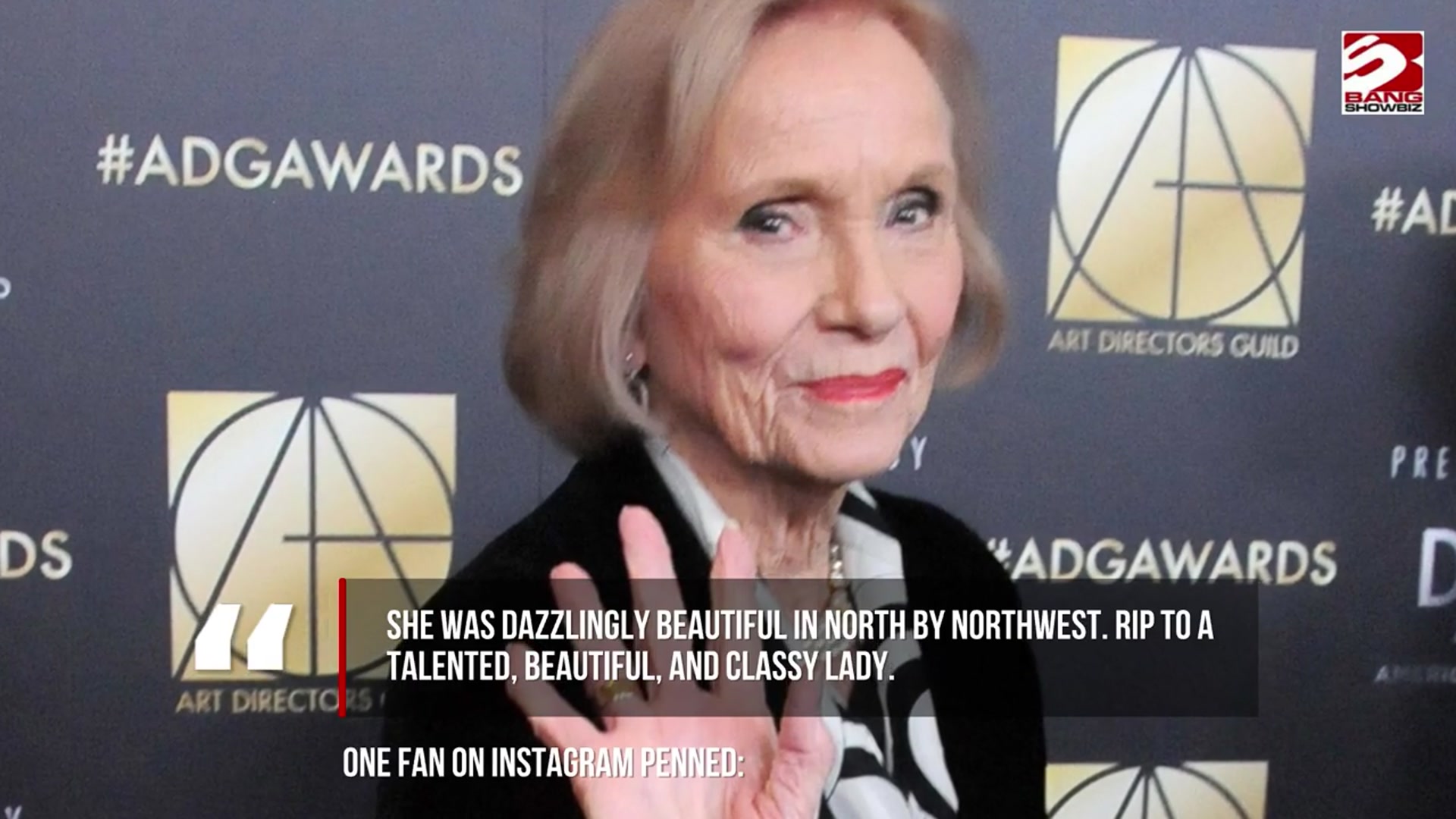 Video thumbnail for North by Northwest's Eva Marie Saint dead at 102