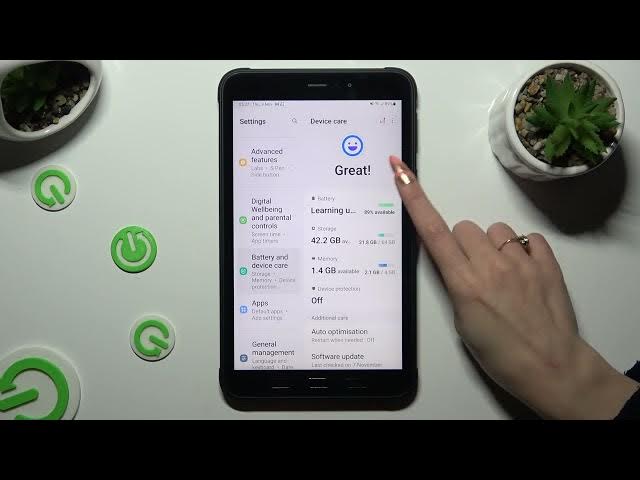 Video thumbnail for How to Turn On Fast Charging Mode on SAMSUNG Galaxy Tab Active3
