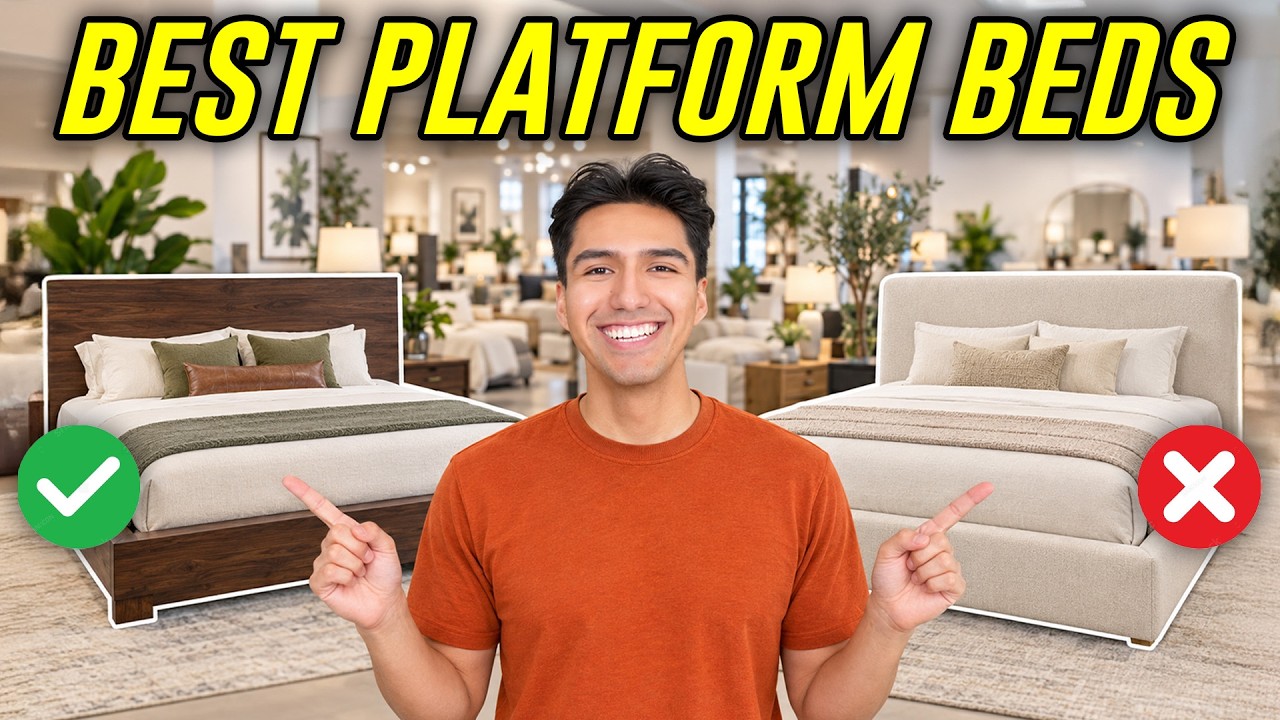 Video thumbnail for 7 Best Platform Bed Frames In 2026 Upgrade Your Space