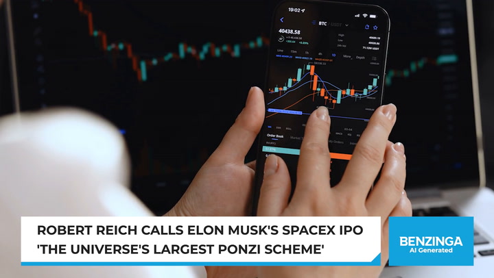 Video thumbnail for Reich Blasts SpaceX IPO