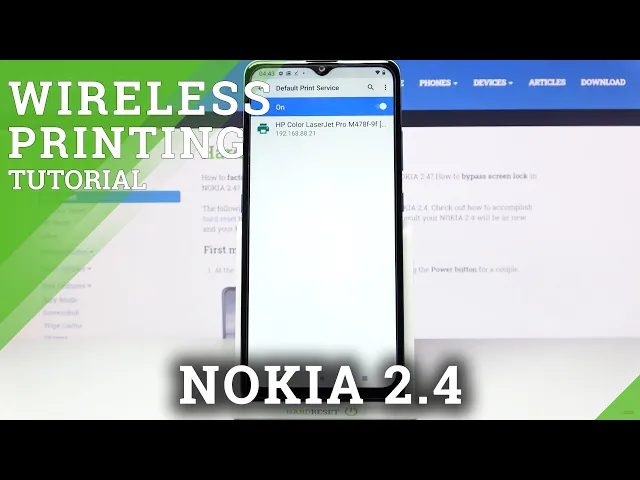 Video thumbnail for How to Connect NOKIA 2.4 with Printer? – Pairing the Printer