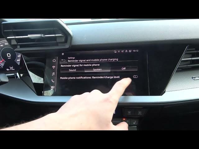 Video thumbnail for How to Manage Reminder Signal in Audi A3 8Y (2020 - ...) - Enable or Disable Reminder Signal