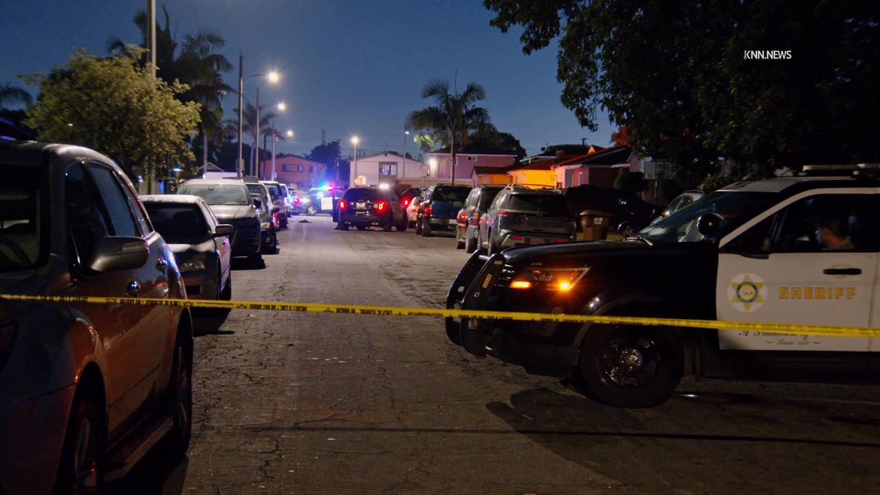 Video thumbnail for US, Los Angeles: Compton Person Shot.