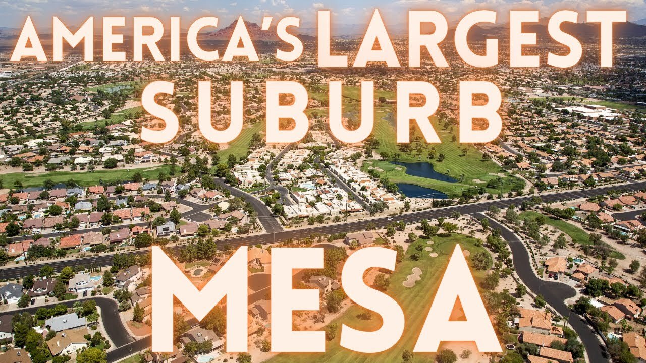 Video thumbnail for MESA ARIZONA TOUR "Americas Largest Suburb"