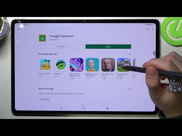 Video thumbnail for How to Install and Join Google Classroom in Lenovo Tab P12 Pro?