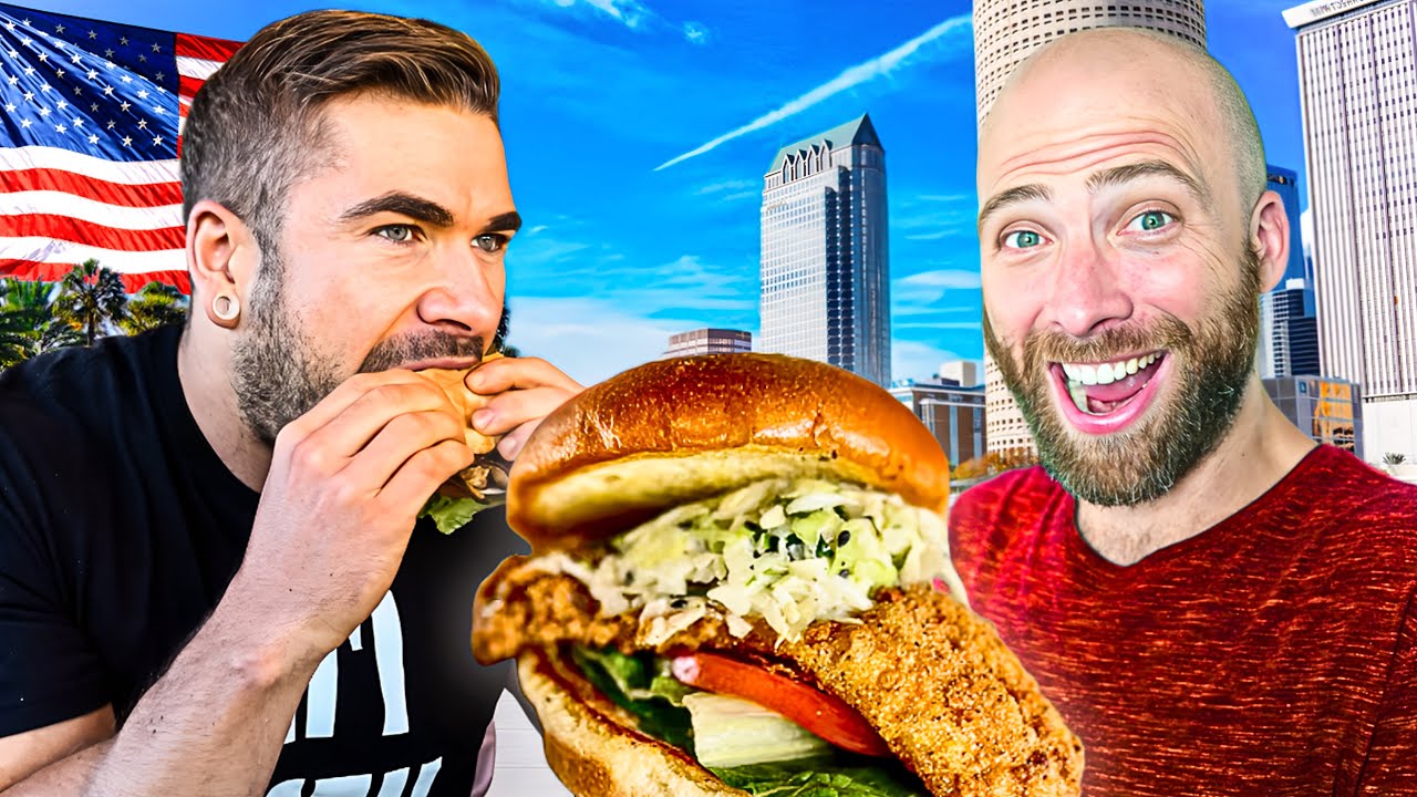 Video thumbnail for Eating Tampa's Ultimate Grouper Sandwich With Joel Hansen!!
