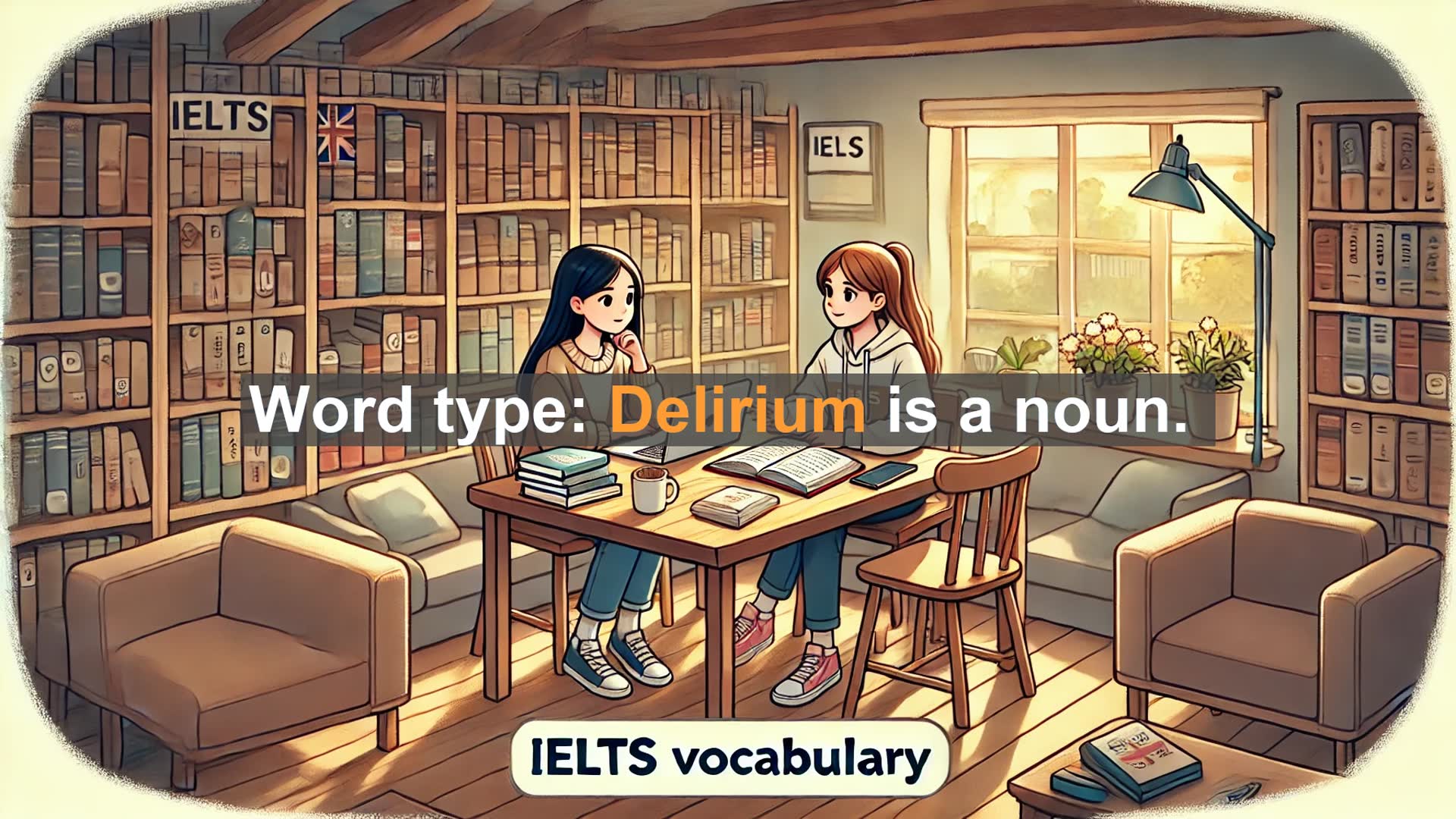 'Video thumbnail for 2000 Must Know IELTS 9.0 Vocabulary - What is Delirium? IELTS Vocabulary Explained'