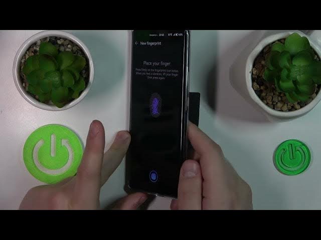 Video thumbnail for How to Put Fingerprint on HUAWEI - Registering a Fingerprint - Setting Up a Fingerpint Unlock Method