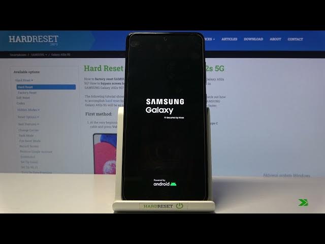 Video thumbnail for How to Reset All Settings in SAMSUNG Galaxy A52s - Reset Personal Data