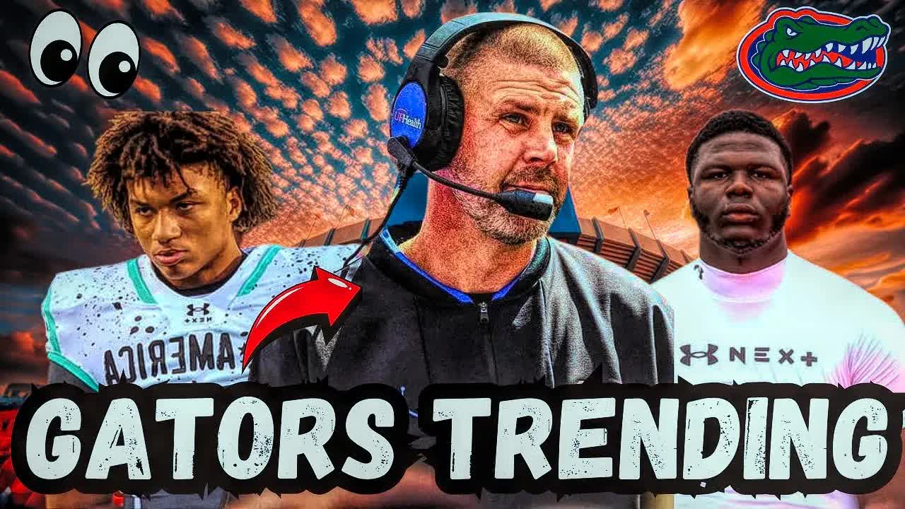 Video thumbnail for Gator Insider REVEALS Florida Gators TRENDING for TOP OL and ELITE Lb in 2026 Class