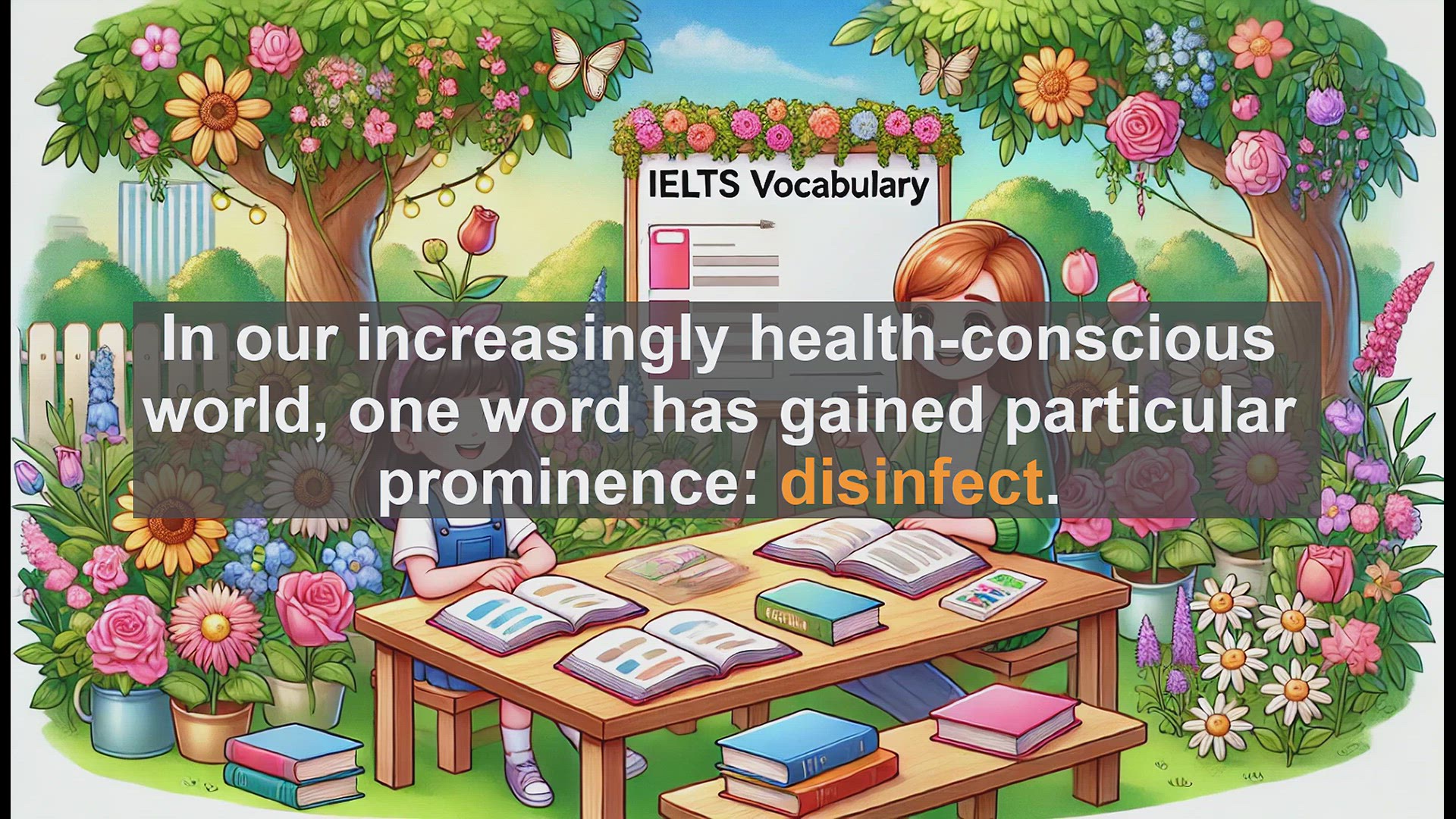 'Video thumbnail for 5000 Must Know IELTS 8.0 Vocabulary - Mastering 'Disinfect': Boost Your IELTS Score with Essential Vocabulary'