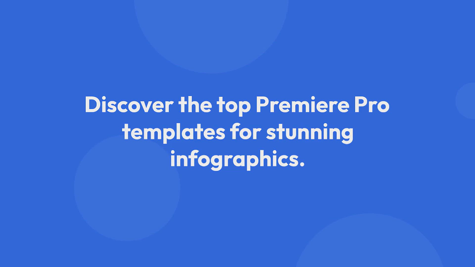 'Video thumbnail for 15+ Best Premiere Pro Infographics Templates of 2024'
