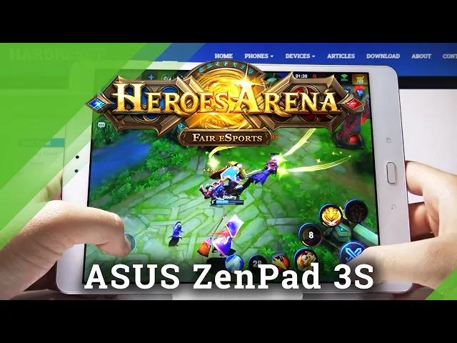 Video thumbnail for Heroes Arena on ASUS Zenpad 3s – Gameplay