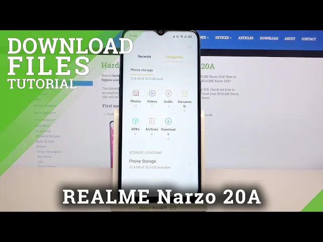 Video thumbnail for How to Find Downloaded Files in REALME Narzo 20A – Find Folder With Downloaded Files