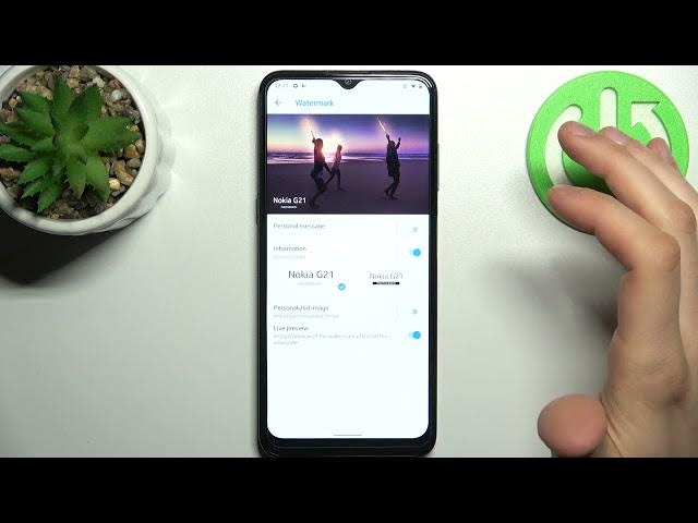 Video thumbnail for NOKIA G21 - How To Enable & Disable Camera Watermark
