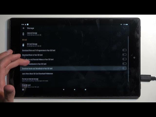 Video thumbnail for How to Format SD Card on AMAZON Fire HD 10?
