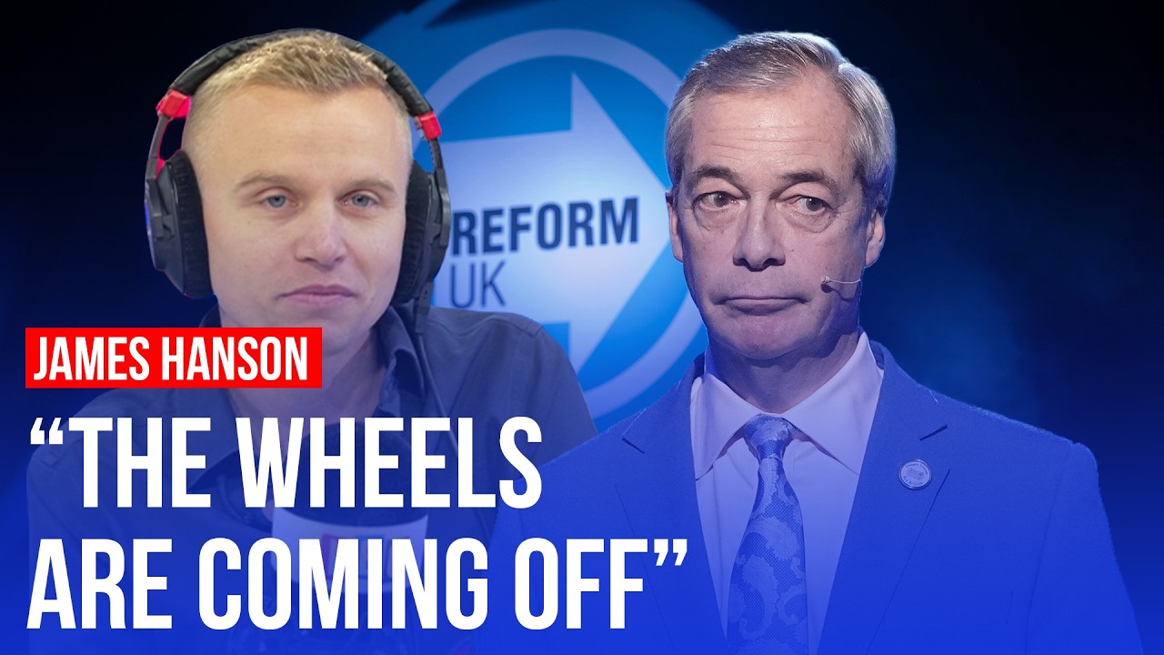 Video thumbnail for Reform UK in 'meltdown' | James Hanson on Nigel Farage's future
